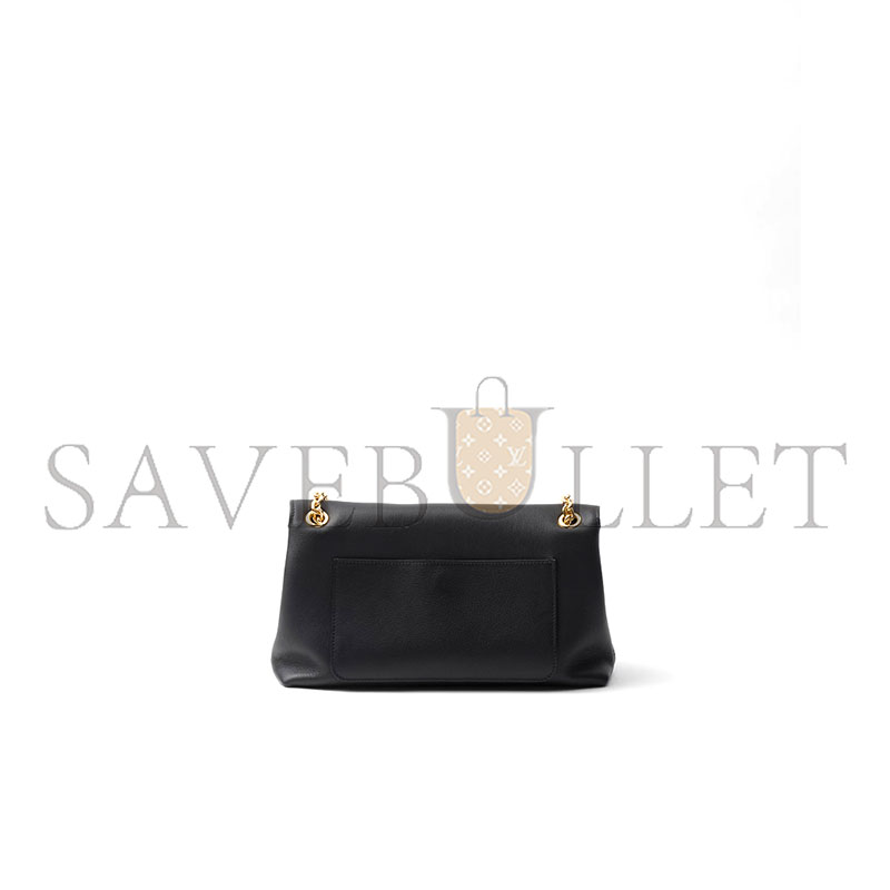 Pra*a doux medium leather shoulder bag 1bd371 (29*16*9.5cm)